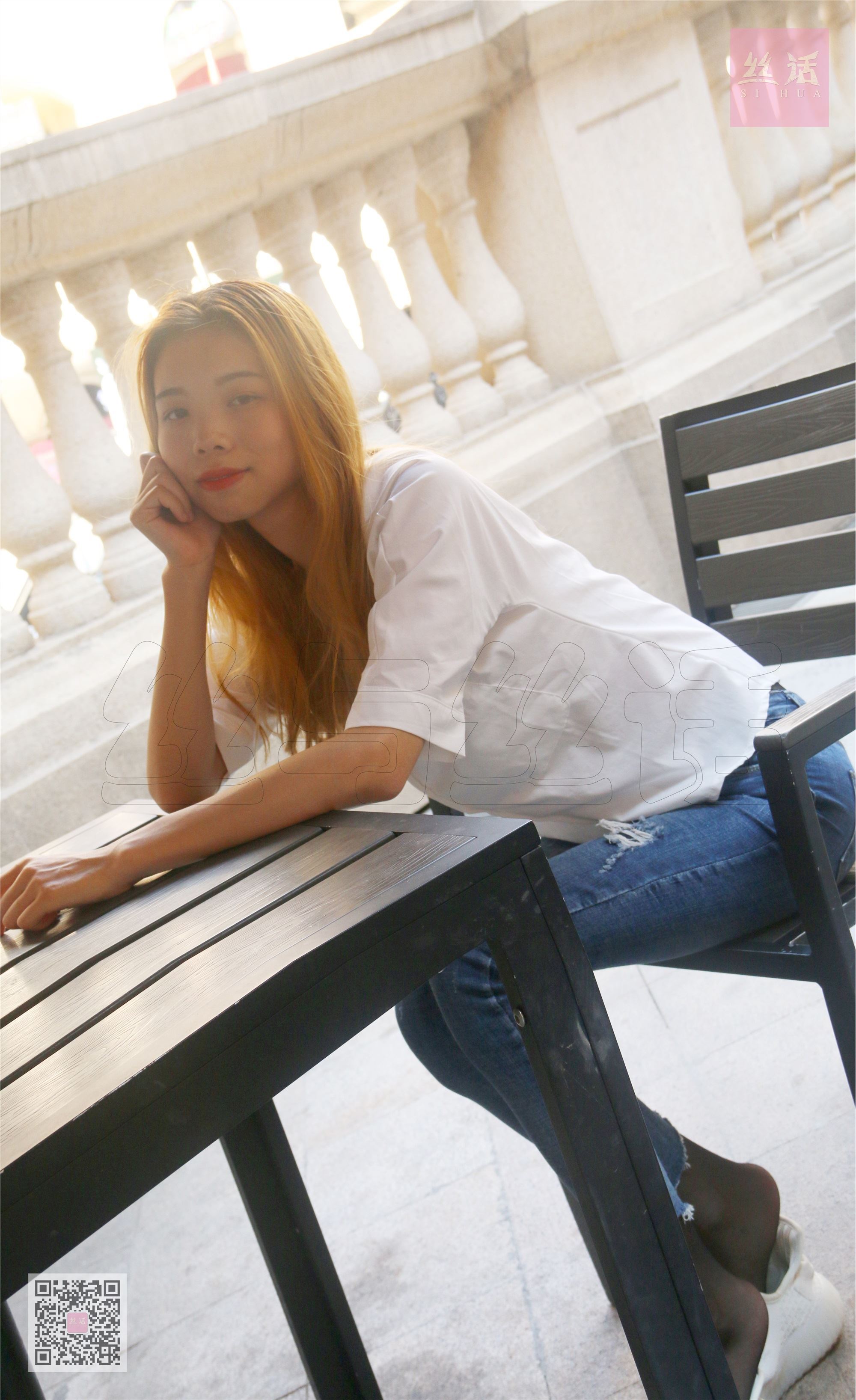 SiHua思话  SH006 婧娴 步行街偶遇库里斯